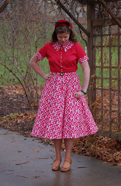 1950s christmas dress